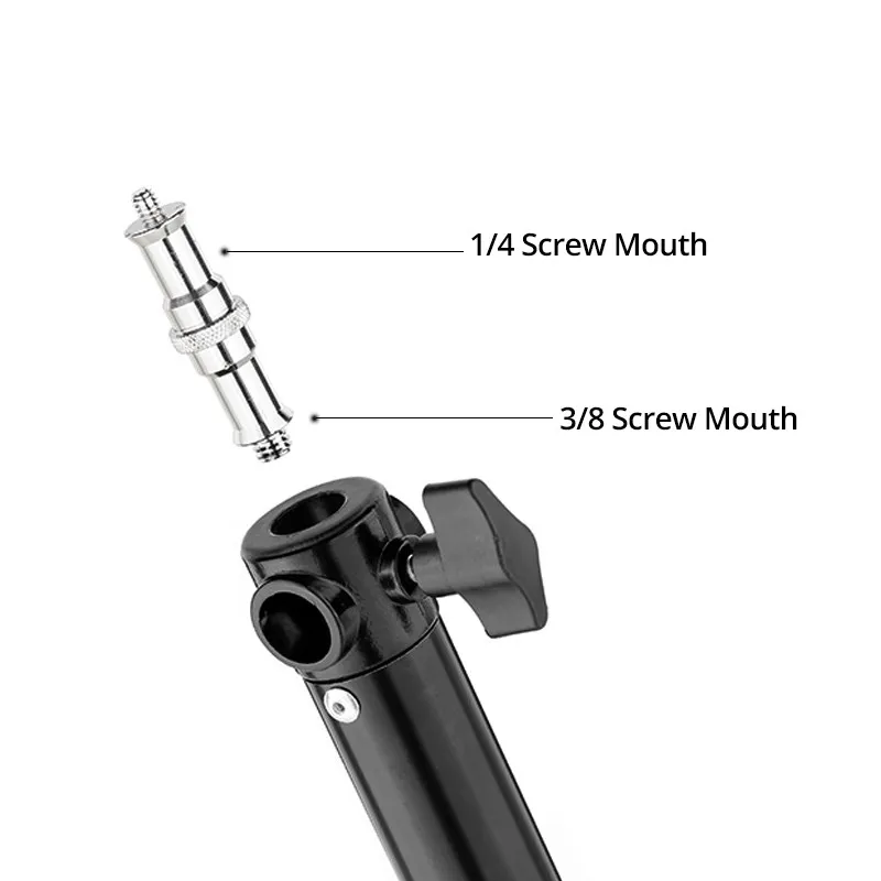 80cm-136cm Triangle Wall Mounting Boom Arm Light Stand Photography Studio Video Strobe Flash Lighting light stand photographic light stand