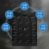 *L Toilet Water Tank With Cover Plate Small Apartment Potty Chair Shower Room 5