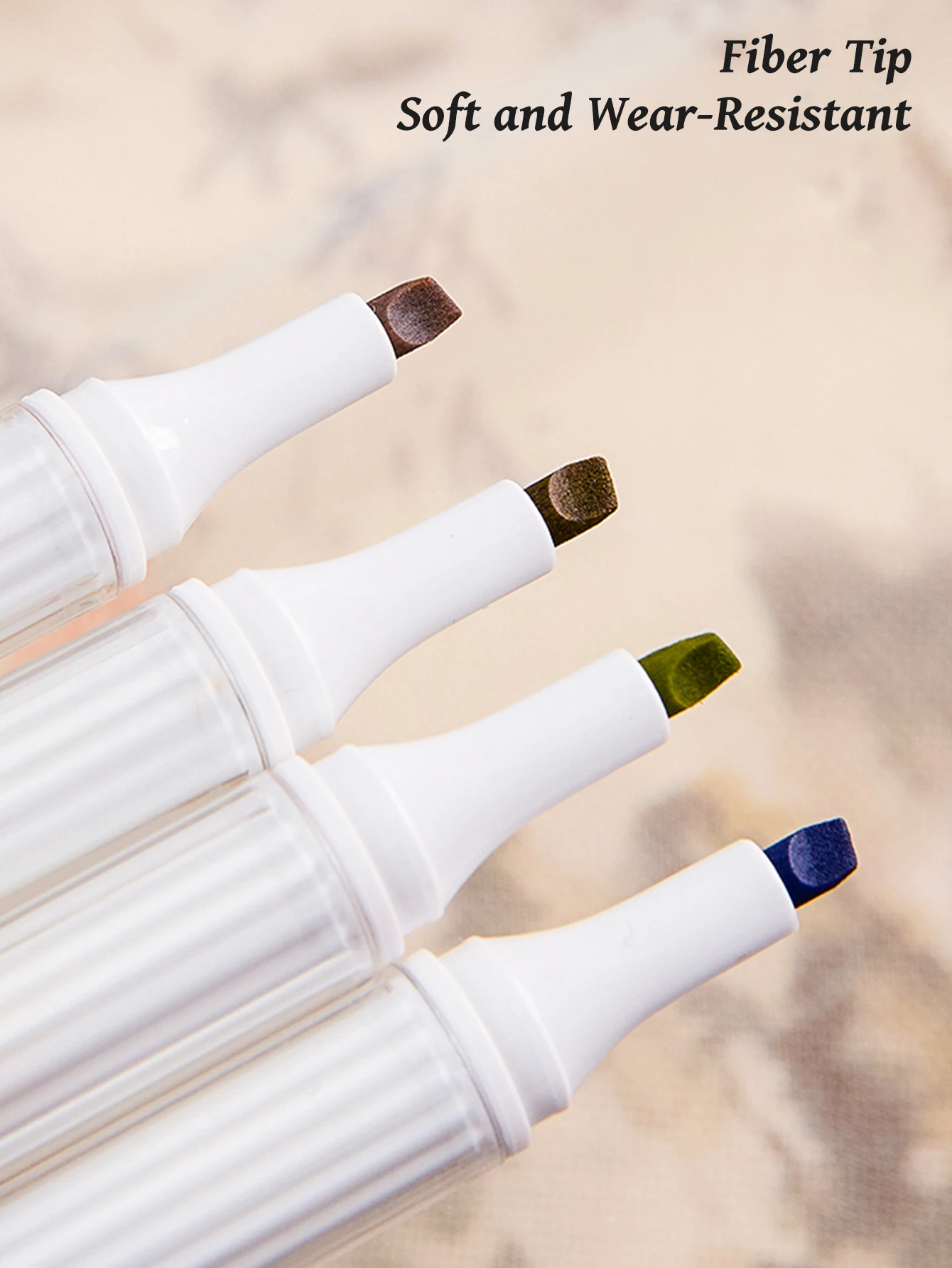 4-teiliges Set Augenschutz, weiche Pastell-Textmarker, chinesischer Stil, flexible Spitze, Aquarell-Marker, künstlerisches Studenten- und Studienzubehör – Detail 5