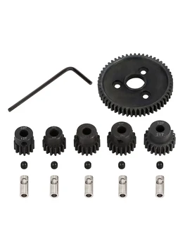 INJORA 54T 0,8 32P металлическая сталь 3956 шестерня с 13T/15T/17T/19T/21T Шестерня для RC автомобиля Traxxas Slash Summit E-REVO VXL Rally