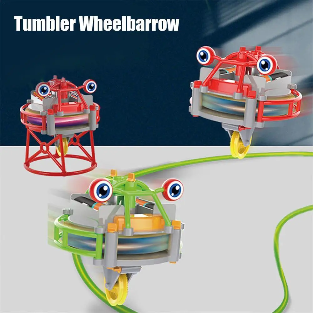 Creative Magical Tumbler Unicycle Robot Electric Toy Tightrope Walker