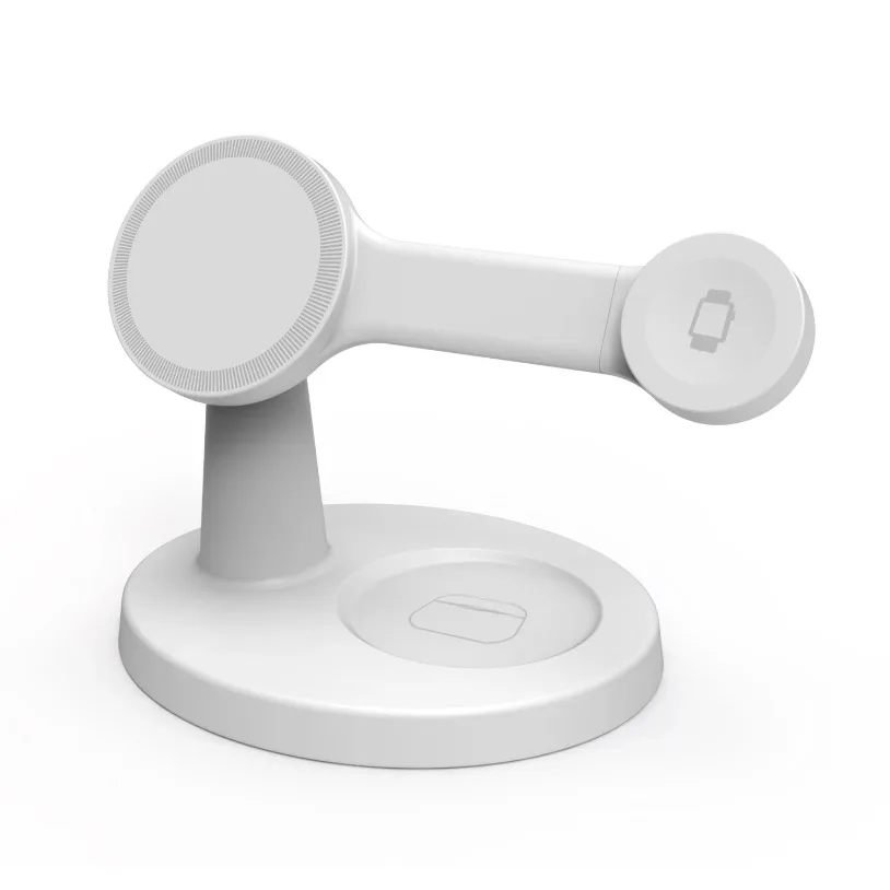 100W 3 In 1 Magnetic Wireless Charger Stand For Magsafe iPhone 16 15 14 13 Pro Apple Watch 9 8 AirPods Pro Fast Charging Station