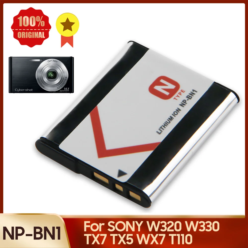 

New Battery NP-BN1 For SONY DSC W320 W330 W350 W350D W380 W390 TX7C TX7 TX5 TX5C TX9C T99C T99DC WX5C W570 W570D W530 W510