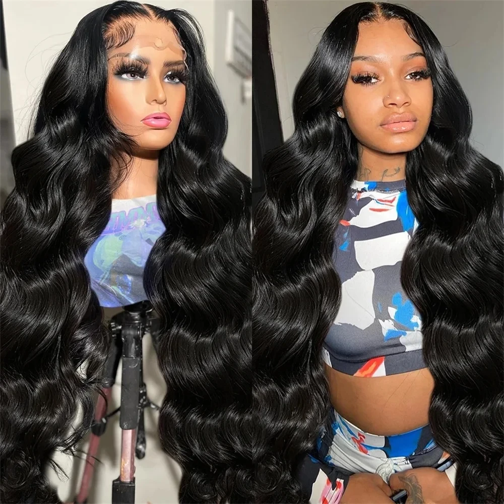 

Body Wave 13x6 Hd Lace Frontal Wig Glueless 30 Inch 13x4 Lace Front Human Hair Wigs For Black Women Loose Wave 5x5 Closure Wig