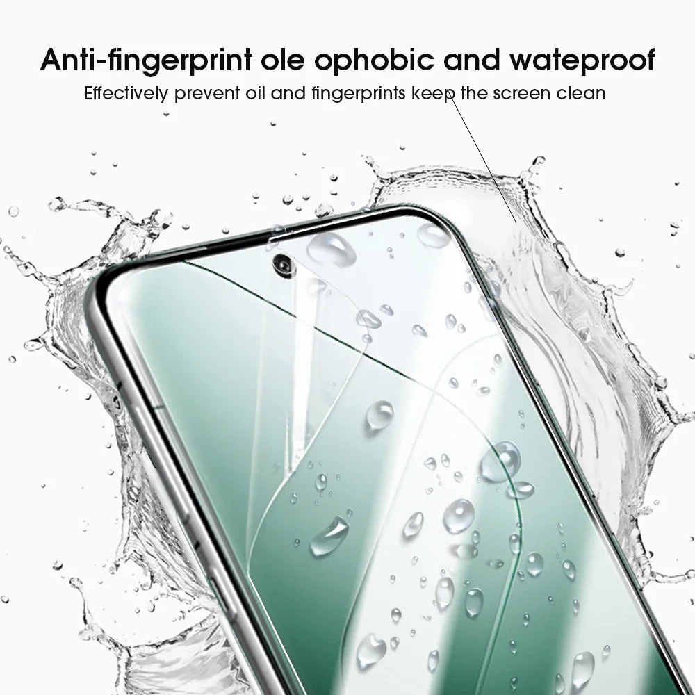 Full Coverage Anti-Scratch HD Clear Hydrogel Soft Film Screen Protectors (5/1 Pack)