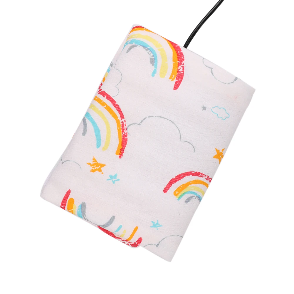 USB 5V Feeding Bottles Insulation Bag Safe To Use Child Bottle Insulator Babies Supplies Nursing Bottles Thermal Bag for Outdoor portable electric heater