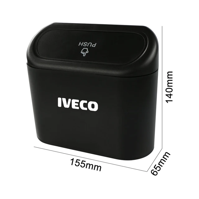 편안한 차내 환경을 위한 필수품: Iveco 차량용 자동차 인테리어 쓰레기통 보관 정리 케이스