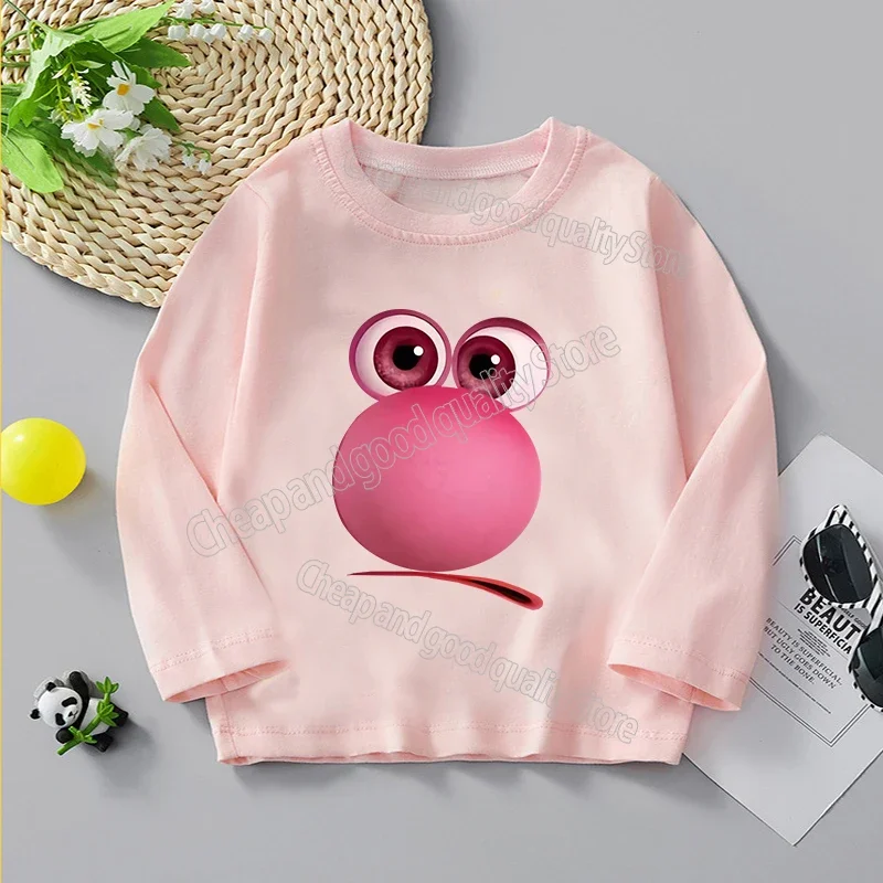 thumbnail image 1 of Camiseta de algodón para niños y niñas, camisa de manga larga, ropa de bebé, regalo de Navidad, otoño, primavera, 2, 1 of 5