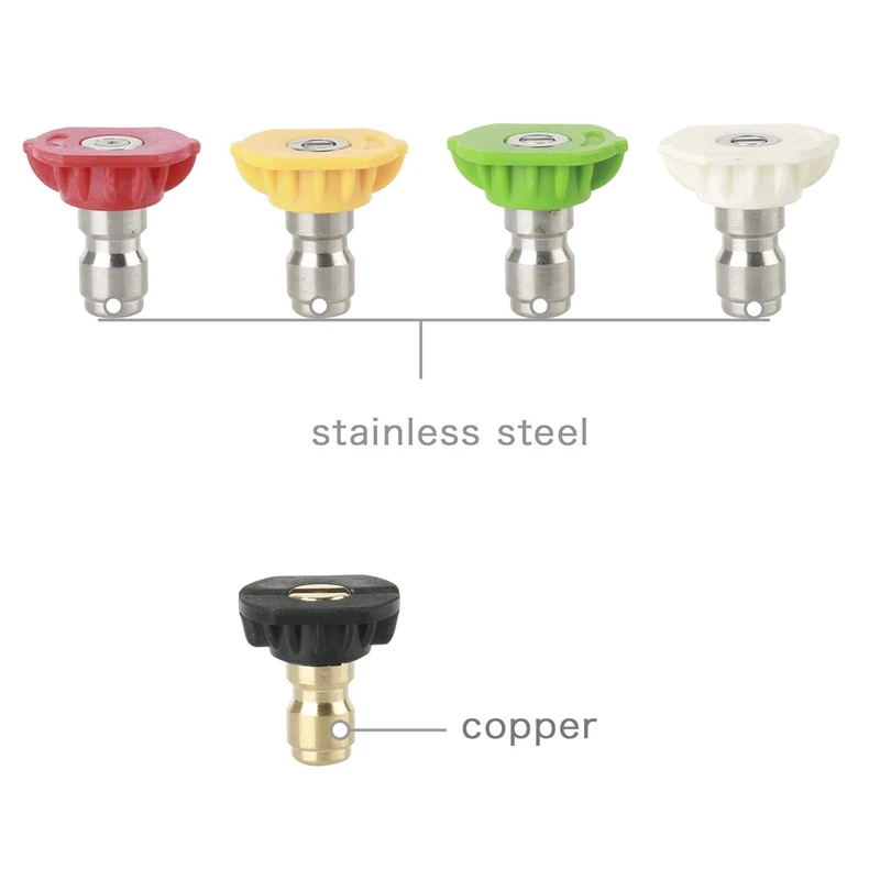 �з� �ͼ� �������� ���� ��, 1/4 ��ġ �� Ŀ����, 5 �� (3.0 Gpm), 0 ��, 15 ��, 25 ��, 40