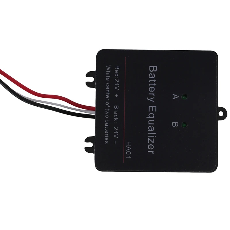 Battery Equalizer For 2 X 12V Batteries Balancer 2S Active Voltage Lead Acid Battery Charger Regulators Connect