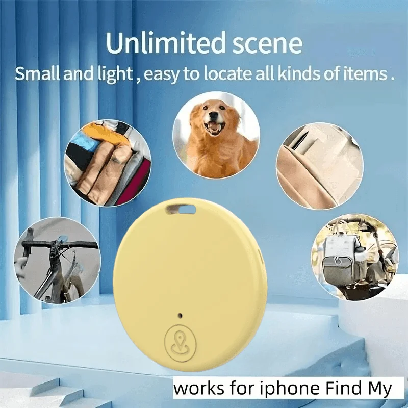 Smart device location tracker mini GPS tracker for locating mobile wallets keychains pet dogs cats and anti loss alar
