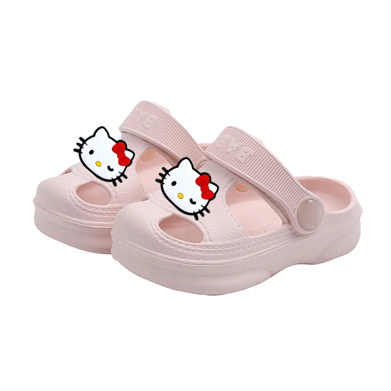 Sanrio Hello Kitty Toddler Girls Soft-Soled Slippers