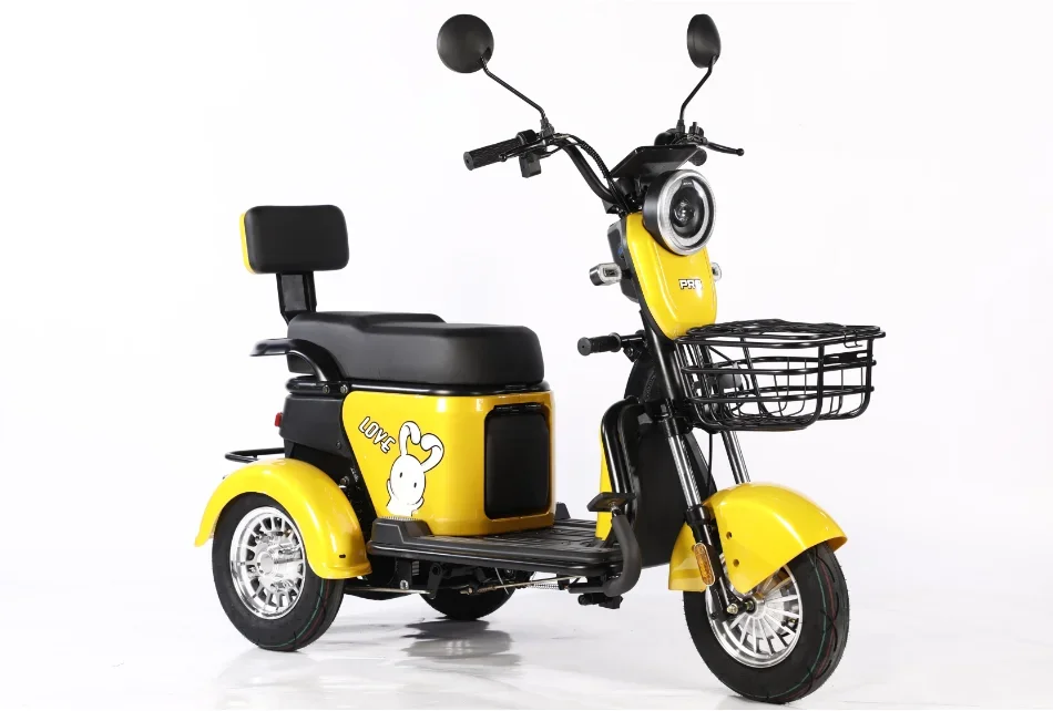 New Elderly Leisure 48V 800W Electric Tricycle Adult Tricycle Elderly Electric Small Household Long Range