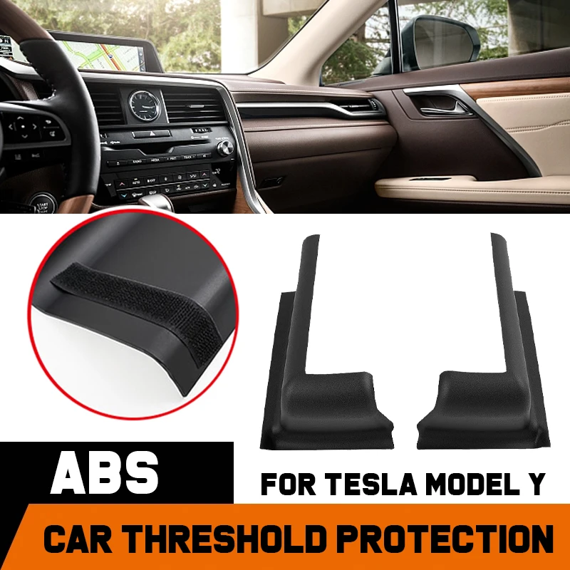 

Автомобильные аксессуары, защита от царапин, 2 шт. для нижнего колеса Tesla Y Seat, защита от ударов, модификация переднего сиденья, внешнего сиденья