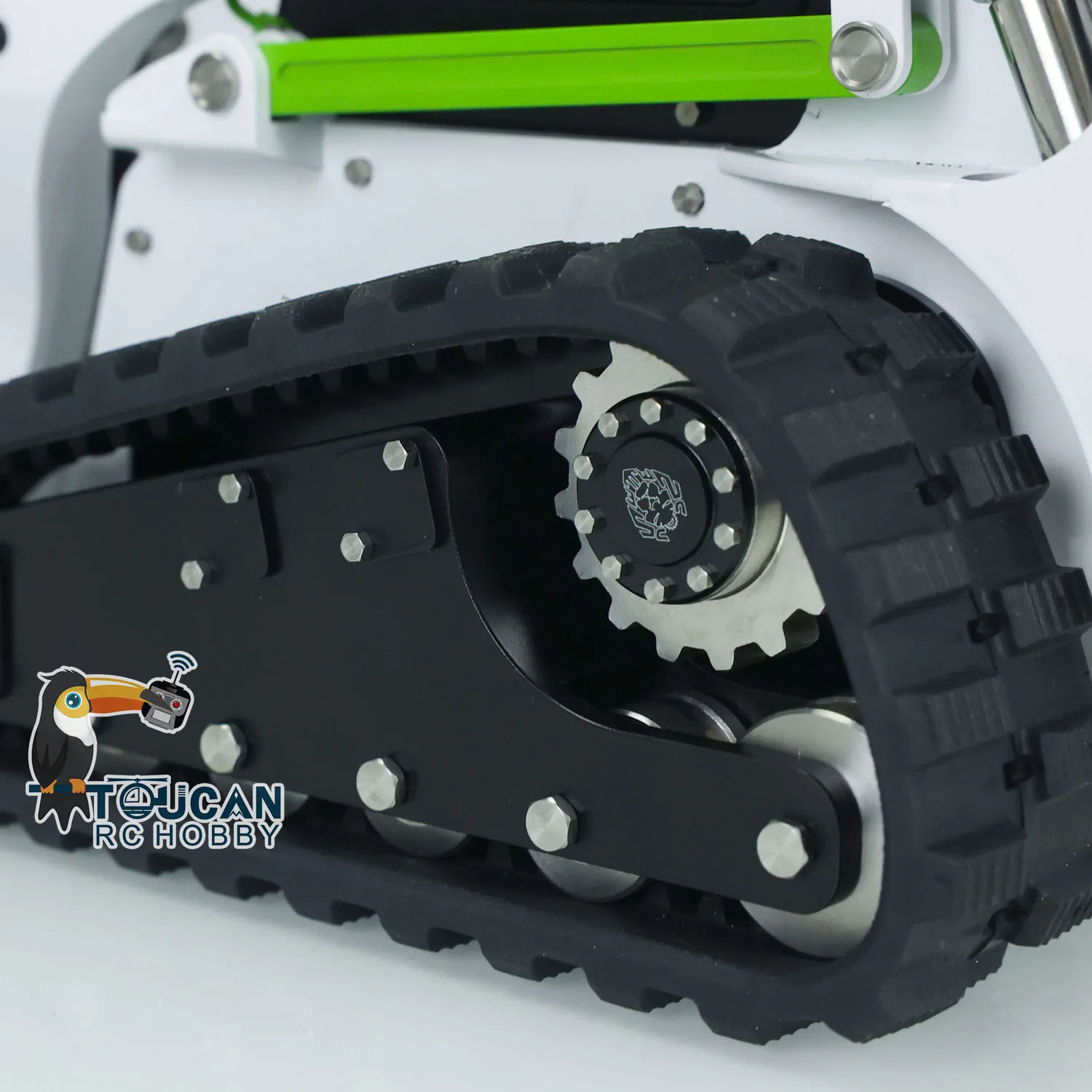 LESU Hydraulic Metal Loader RTR Aoue LT5 1/14 RC Skid-Steer Light Sound Radio Tracked Car Outdoors Toy Model Gifts THZH1353 6