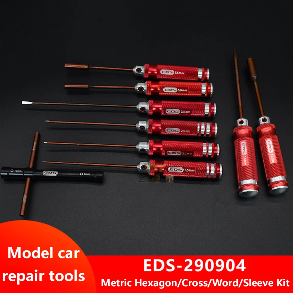 Eds Metric Hex Oval Screwdriver Set For Rc Car Eds Rc Model Repair Tool