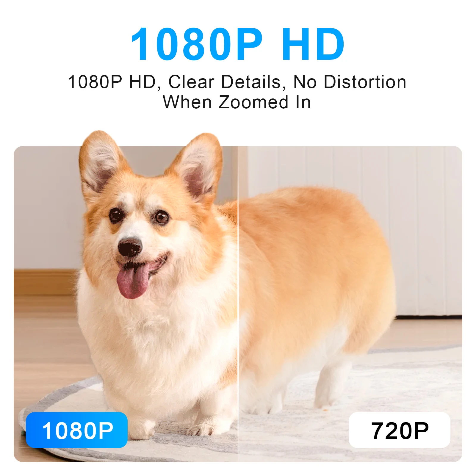 WESECUU 360 Degree Rotating Wireless Intelligent Wifi Camera High-definition Remote Monitoring Camera Security Smart Home S7a2dc53f4c5e4561b9194079e376aac1r