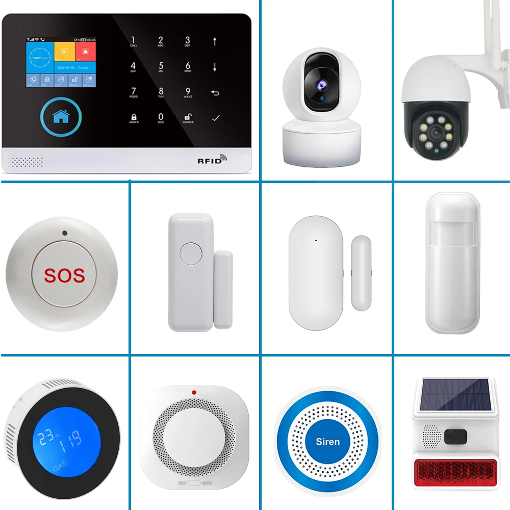 อุปกรณ์เตือนภัยอัจฉริยะ PGST, เครื่องตรวจจับเทอร์มินัลป้องกันหุ่นยนต์ 433MHZ, การควบคุมชีวิตอัจฉริยะ, เครื่องตรวจจับร่างกายมนุษย์, สัญญาณเตือนควัน 1