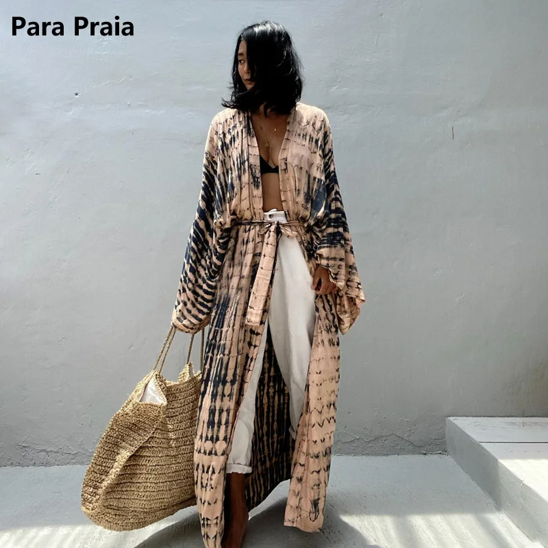 14 Colors Kimonos Bikini Cover Ups Beachwear Beach Robe Femme Long Dress Sarong Women Loose Cardigan Swimsuit Covers