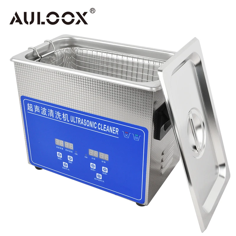 

3.2L Digital Ultrasonic Cleaner Bathtub And Basket For PCB Tableware Denture Jewelry Brass Glasses Dental Watches Medical Tools