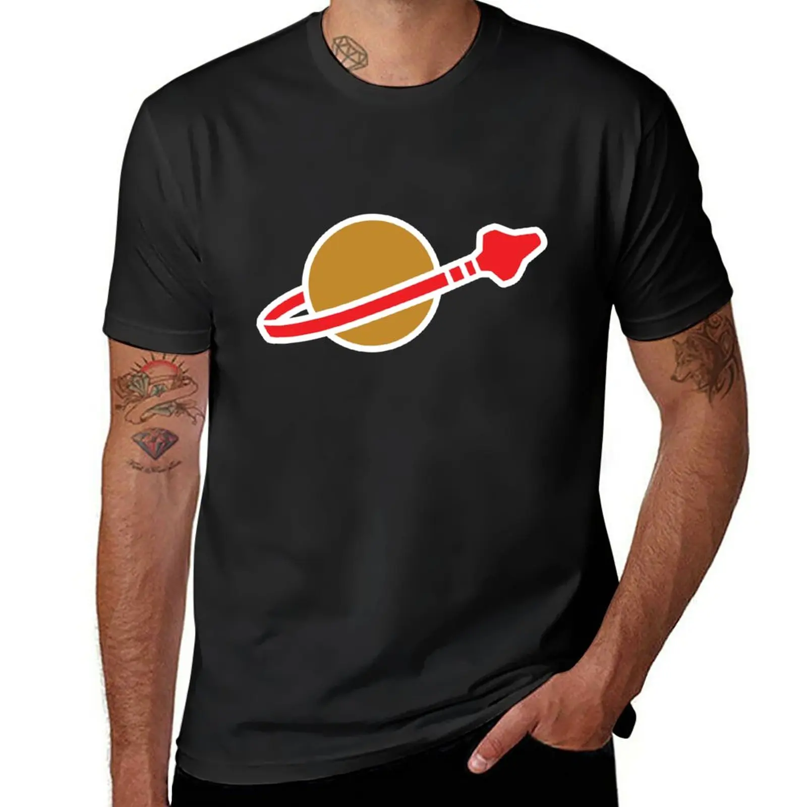 

Classic Space Logo T-Shirt T-shirt short vintage t shirt men graphic t shirts