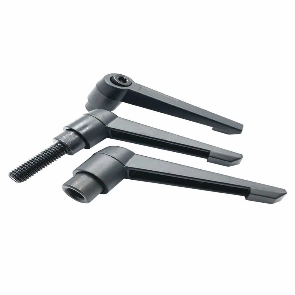Adjustable handle knob 1PC M4 M5 M6 M8 M10 M12 M16 Clamping Lever Machinery Adjustable Handle Locking External Male Thread Knob