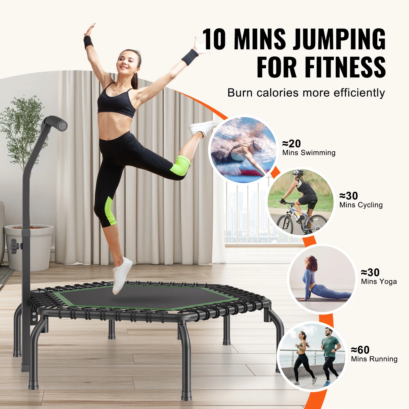 Fitness Rebounder Trampoline 6