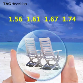 1.56 1.61 1.67 1.74 Myopia prescription lenses Non spherical/anti blue light/anti scratch/photochromic/anti glare optical lenses