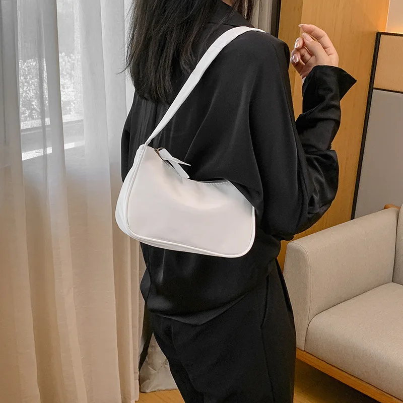 Street Fashion PU Shoulder Underarm Bag, Chic Tote Bag, Stylish Small Square Bag for Women Daily Gathering Party Work To Wear