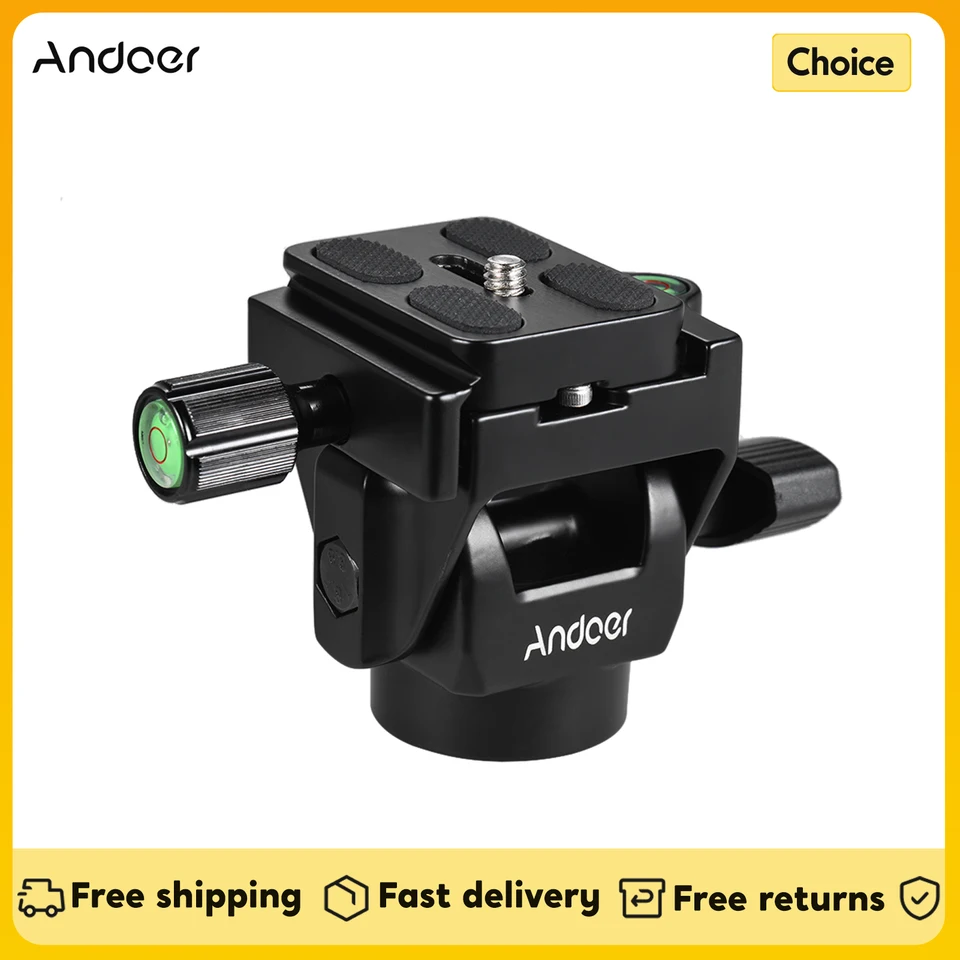 Andoer DC-34 Quick Release Plate Clamp Adapter With One Quick Release - View #7