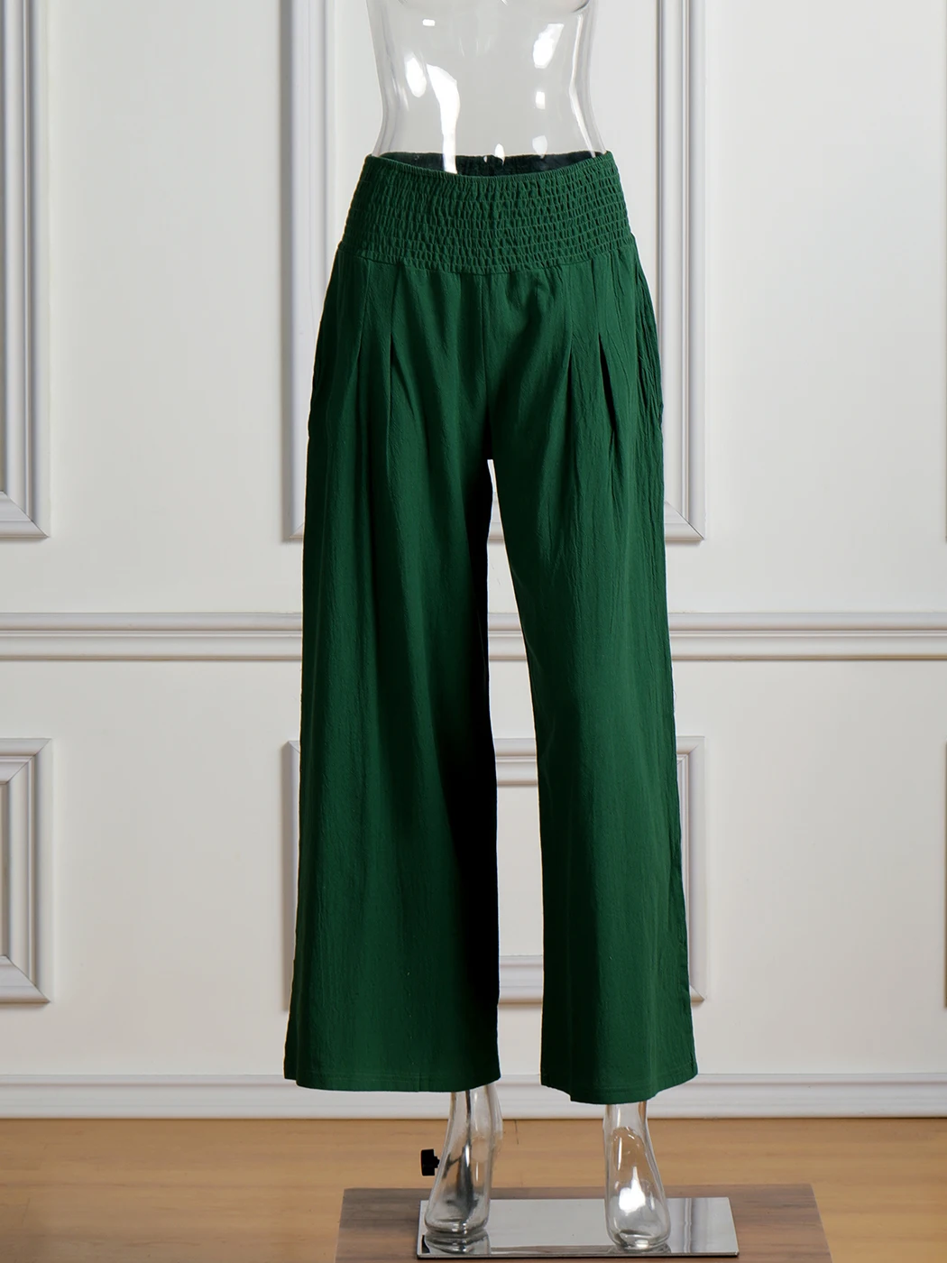 Simple Wide-Leg Casual Loose Pants