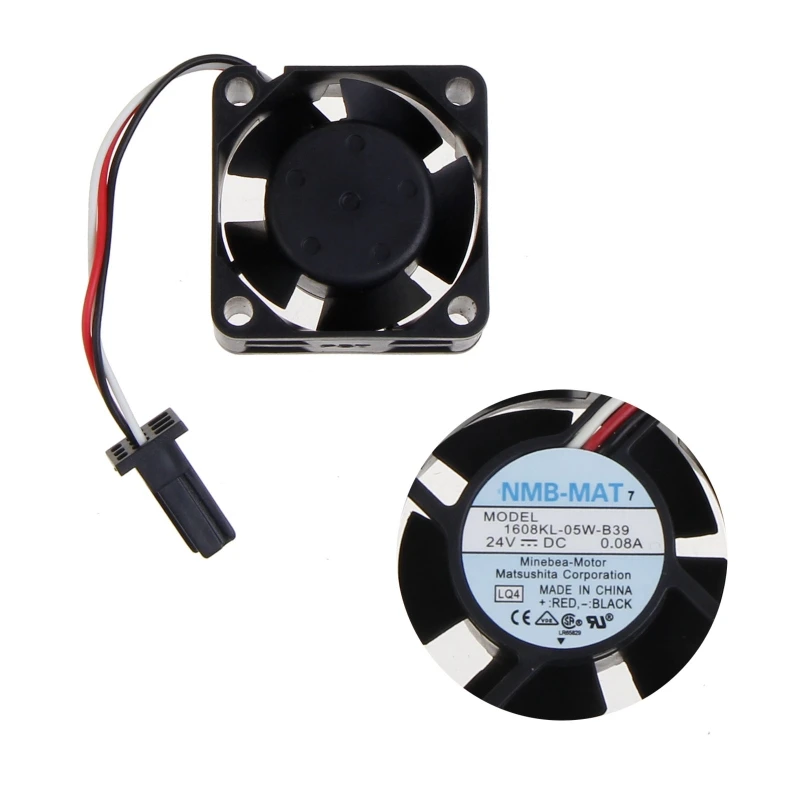 

New Inverter Cooling Fan for 1608KL-05W-B39 40x40x20mm DC24V 0.07A 0.08A for 3-pin FANUC System