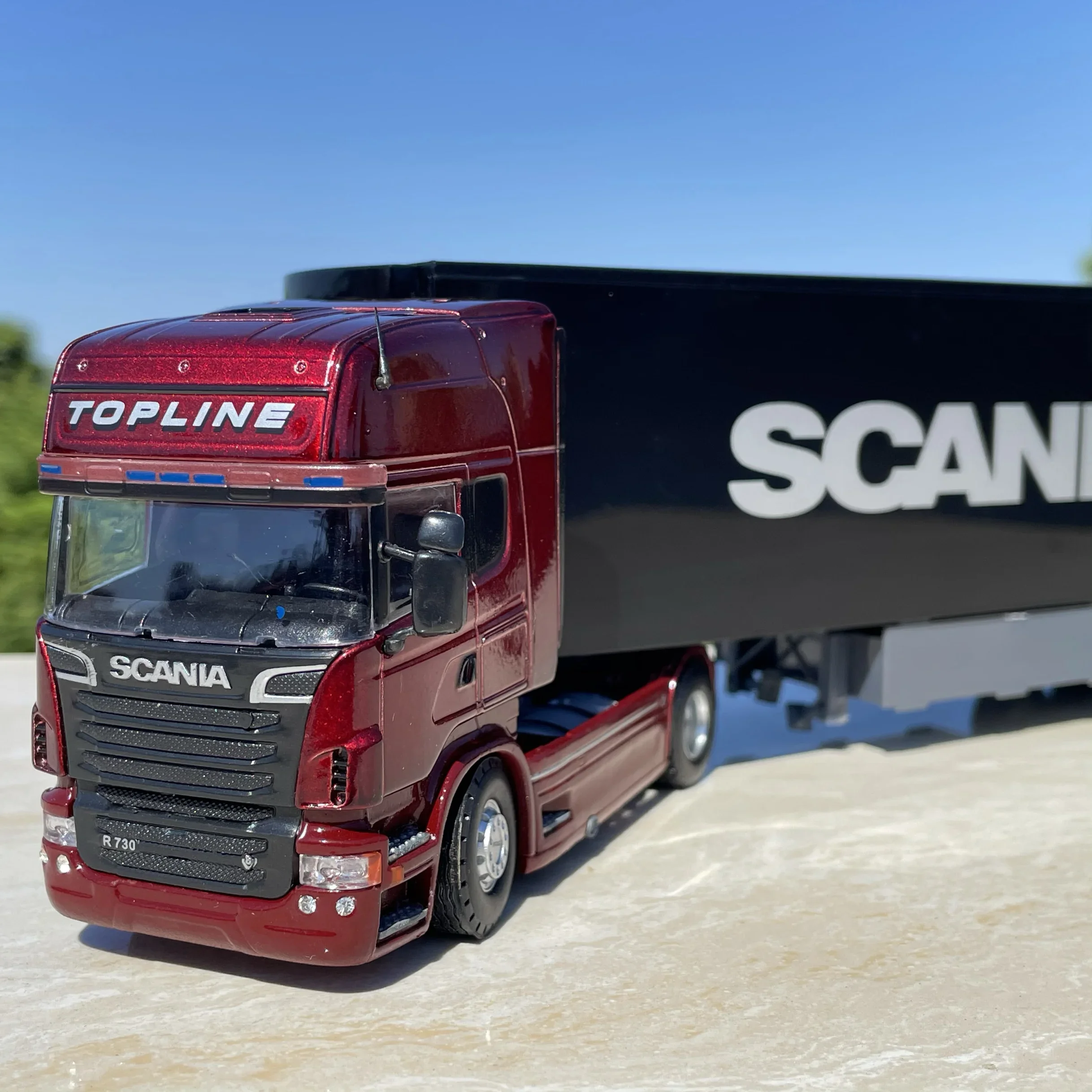Diecast 1:50 Scale Scania Truck Heavy Tractor Truck Alloy
