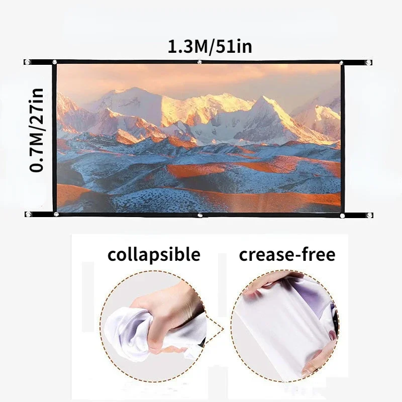 Portable projector Touch Projector Smart Home Theater Home Education Projector HD Smart Office Conference 300 lumens BT5.0 4K 2+16G