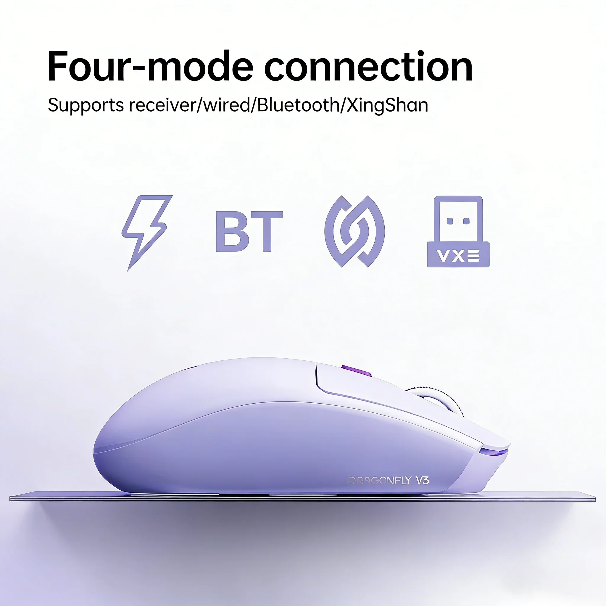 Dragonfly V3 Pro Wireless Ergonomic Lightweight Gaming Mouse