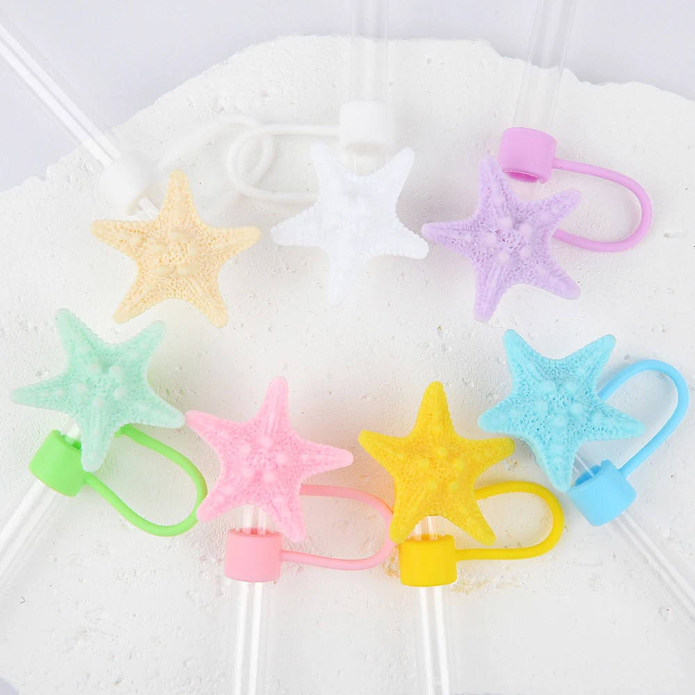 텀블러 컵용 10mm 밀짚 커버 캡, 실리콘 밀짚 토퍼 10mm 0.4인치 재사용 가능한 밀짚 팁 뚜껑, Stanley용 밀짚 팁 커버