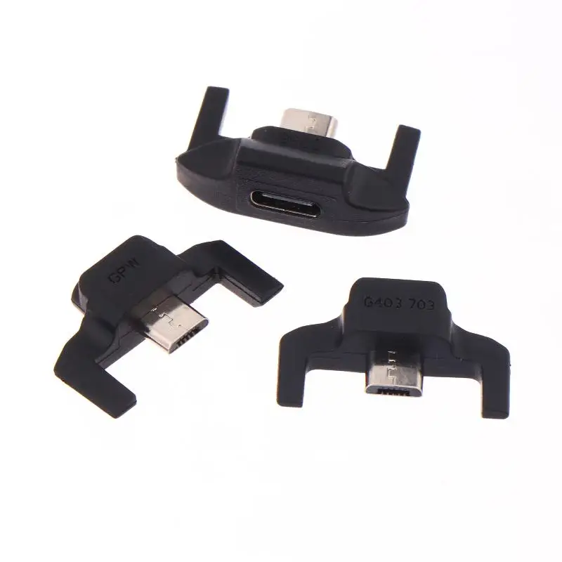 GPW G903 G502 무선 G703 마우스 용 범용 어댑터 안드로이드 마이크로 USB 헤드 교체 마우스 수리 부품 액세서리