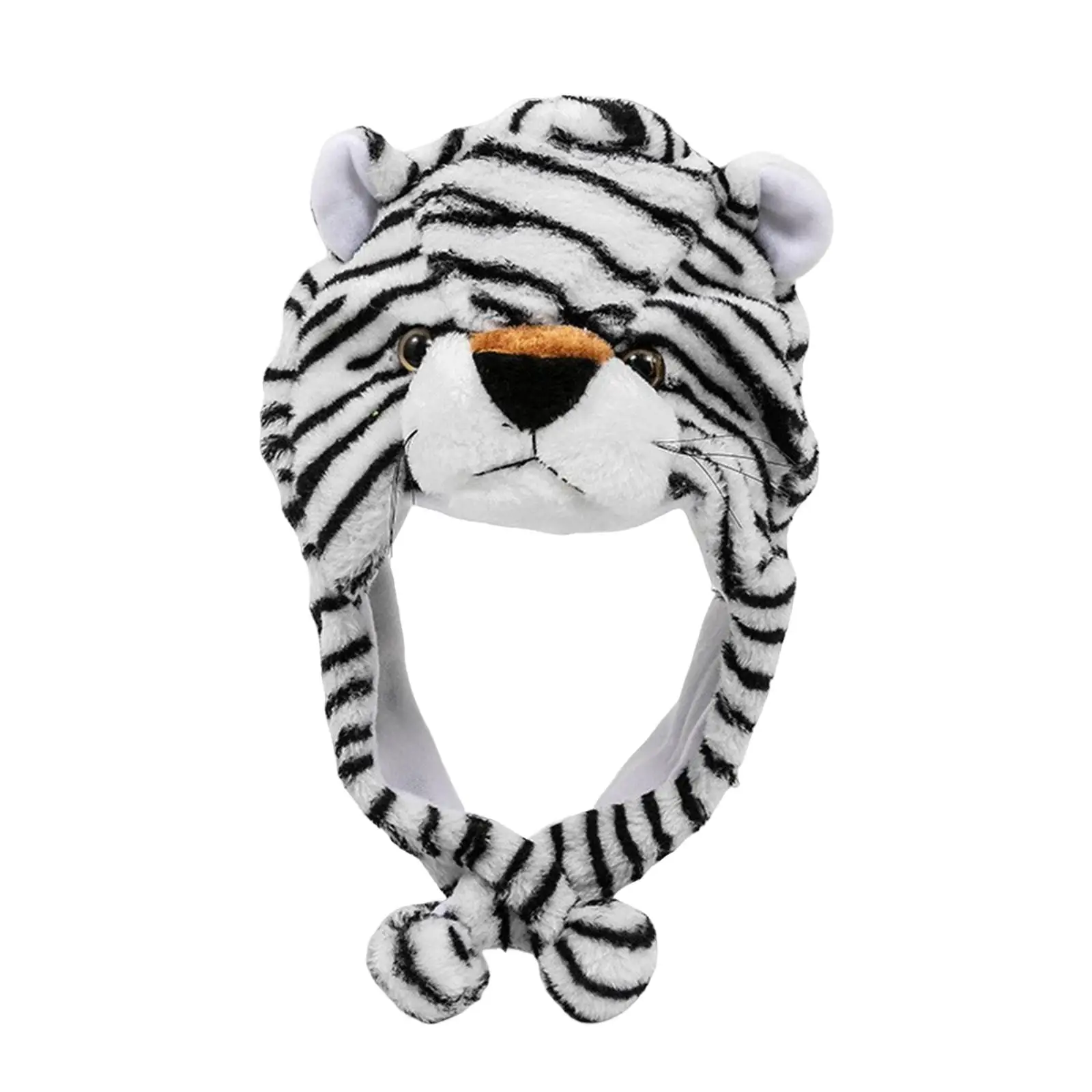 Animal Hats Headgear Stuffed Cap Photo Props Silly Hat Cute Cosplay Costume Accessories for Carnival Dress up Birthday Girls