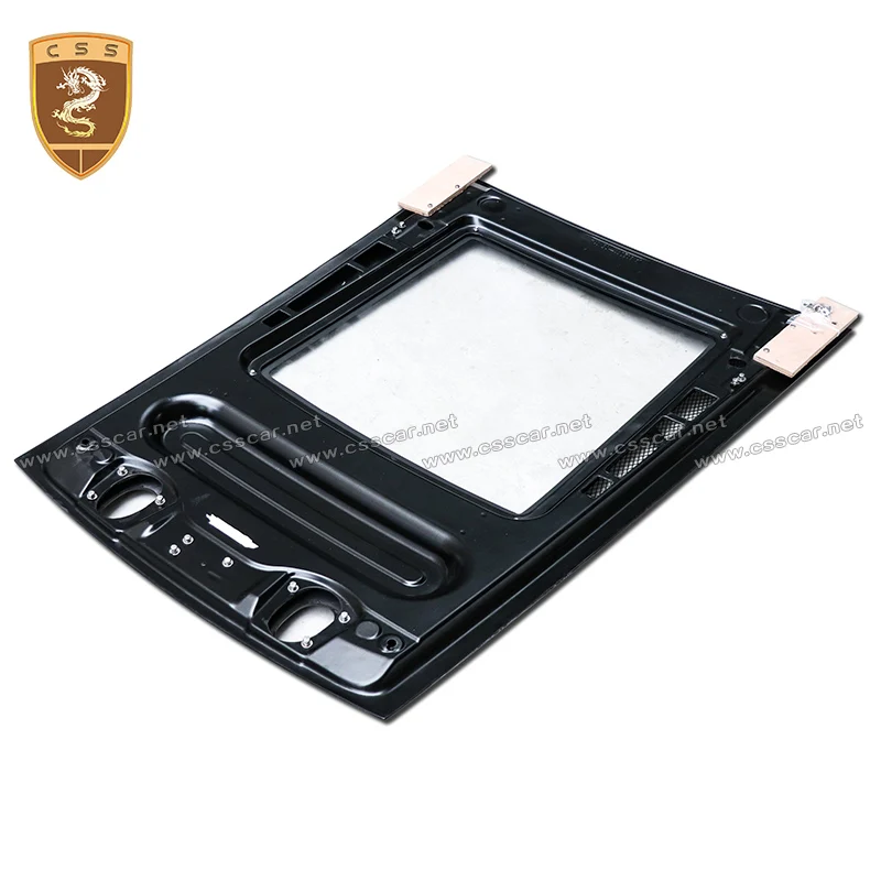 람보르기니 LP550 LP560 LP570 카본 파이버 가야르도 리어 보닛 후드 고급형 투명 유리 자동차 엔진 커버