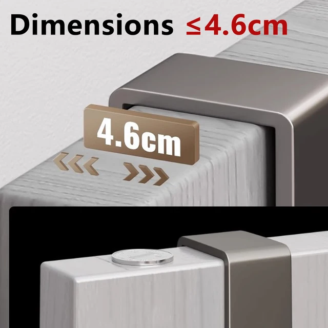 ตะขอแขวนติดผนังสำหรับเก็บของ กระเป๋า เสื้อผ้า ไม่ต้องเจาะผนัง ใช้ในห้องนอน ห้องน้ำ ห้องครัว 6