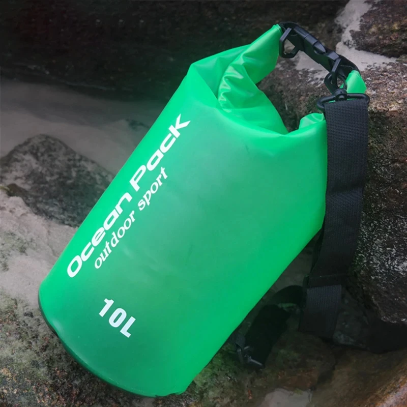 Waterproof Swimming Bag Dry Sack 5L/10L/15L/20L Waterproof Floating Dry Gear Bags For Boating Fishing Rafting Swimming 6