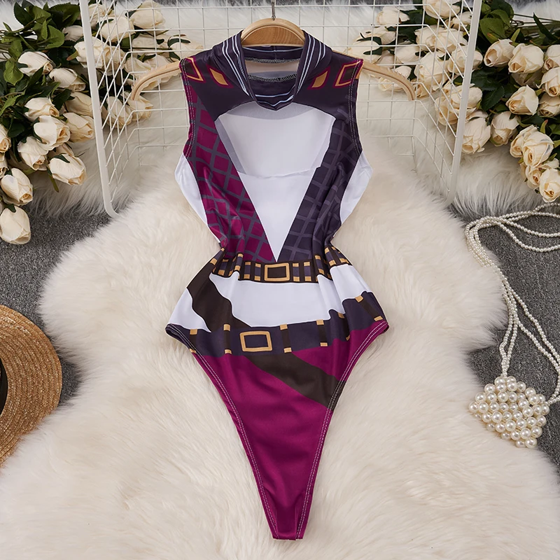 Sexy Japan Sleeveless Slim Fit Kimono Elegant Print Pajama V-Neck Irregular Short Dress Erotic Lingerie Women Hotsweet Nightgown