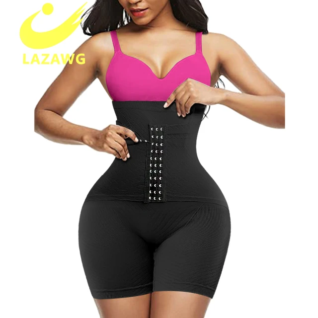 Fashion Butt Lifter Body Shaper Firm Belly Tummy Control Shapewear Thigh  Slimmer Girdle Shorts With Hook Waist Trainer