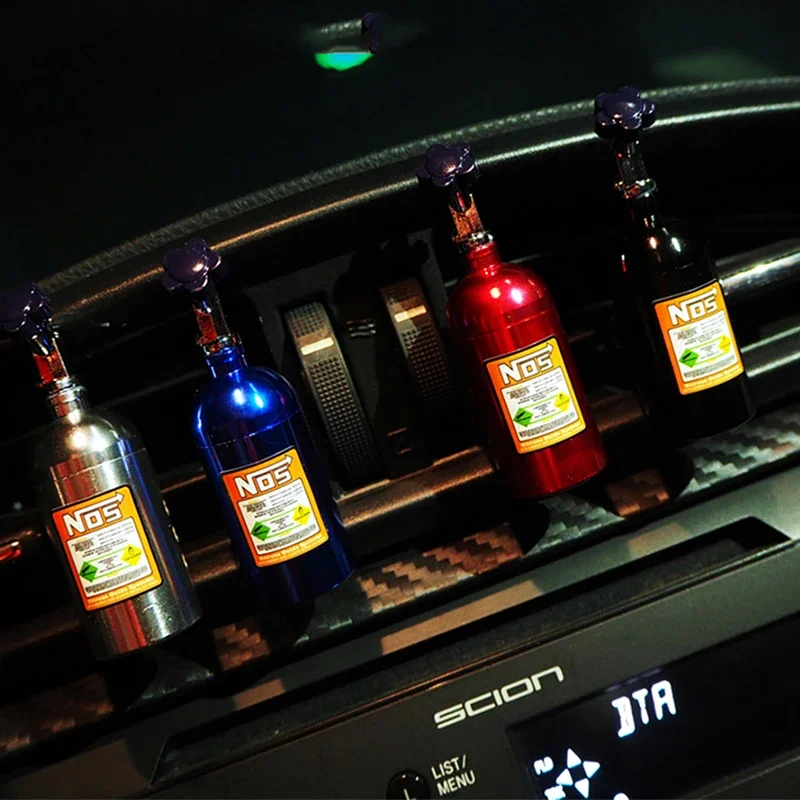 Car air freshener NOS Nitrogen Bottle Air Vent Aromatherapy Auto Aroma Outle Perfume Flavoring Fragrances Accessories