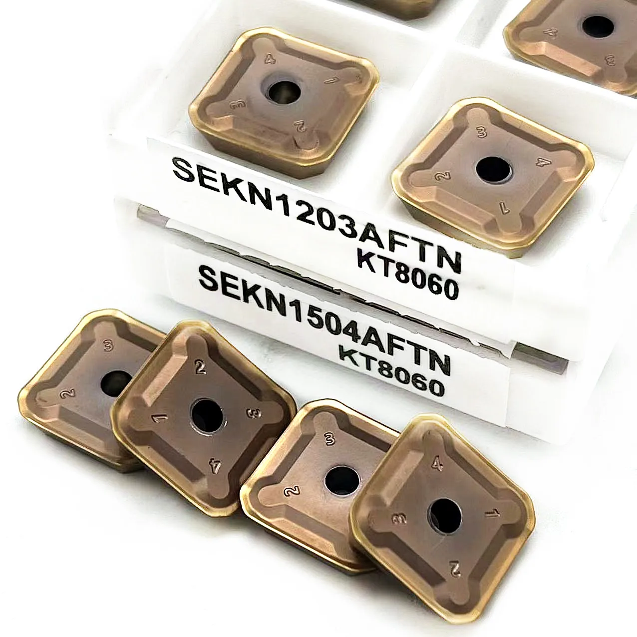 

Фреза SEKN1203AFTN KT8060 SEKN1504AFTN SEKN1203 KT7060 SEKN1504 AFTN SEKN1504, карбидные вставки для стали и нержавеющей стали