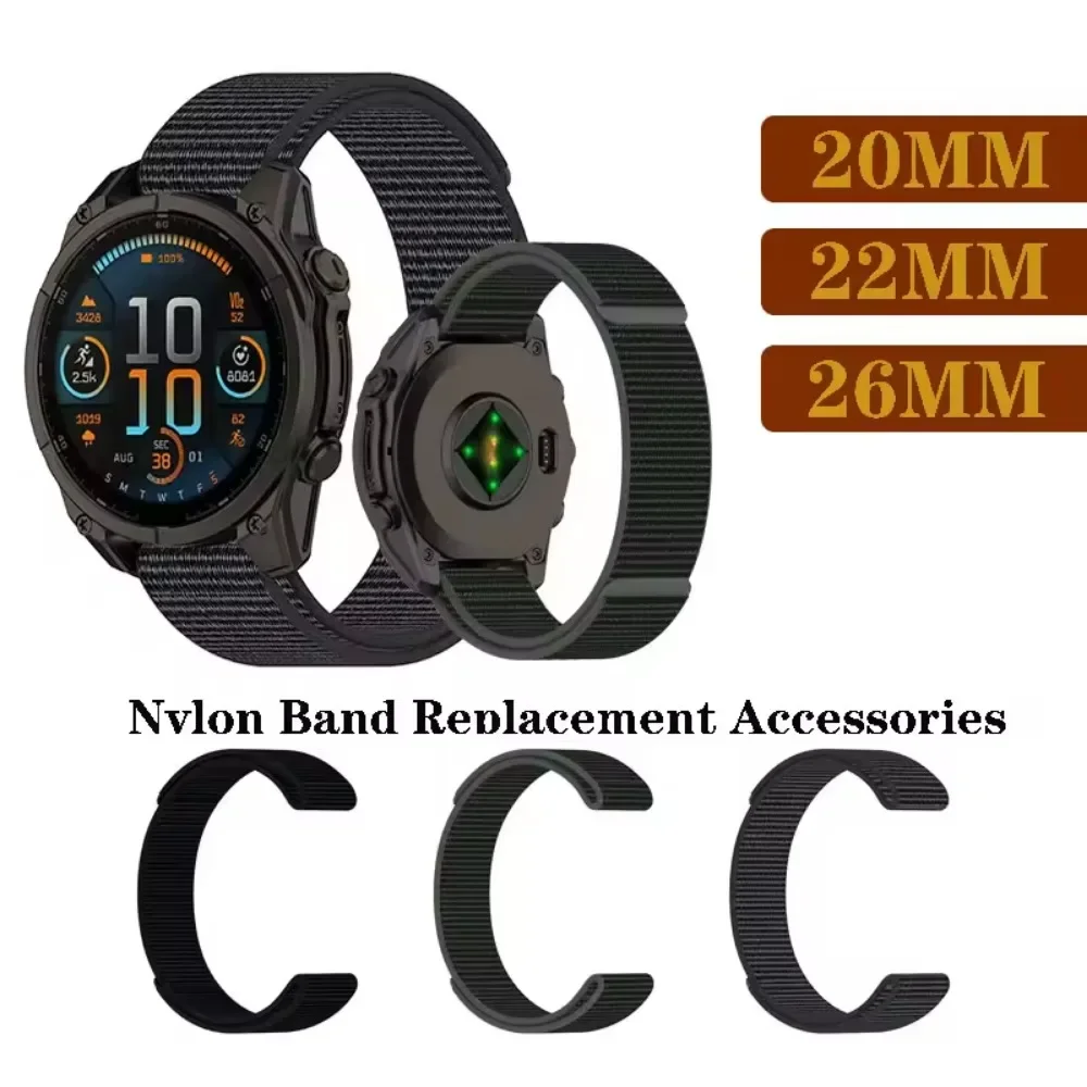 Nylon Sports Comfortable Wristband - Multiple Sizes Available