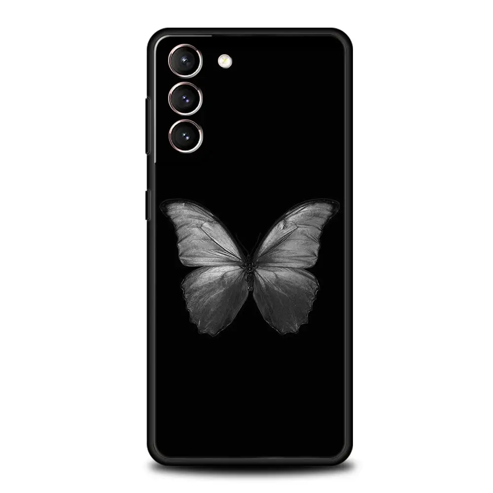 Gothic Style Black Lip Soft Black Phone Case Cover