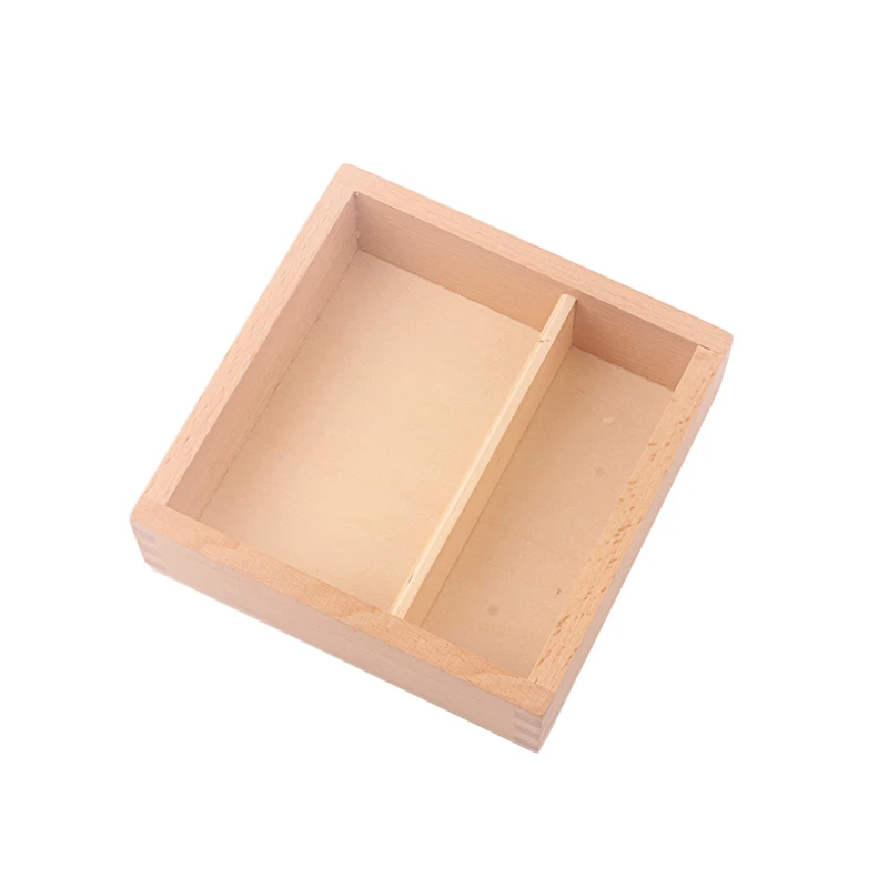 Montessori Math Bead Toys 10 Pcs Golden Beads Bars & Colorful Beads Bars 1-10 with Wooden Box Beads of Seguin Board Counting Toy 4