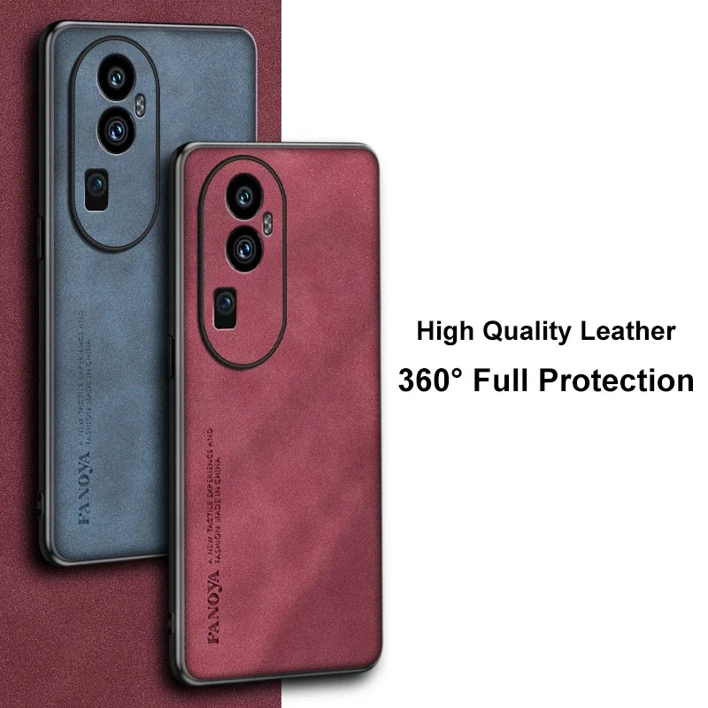 Premium PU Leather Matte Silicone Phone Case - Luxurious Protection Cover