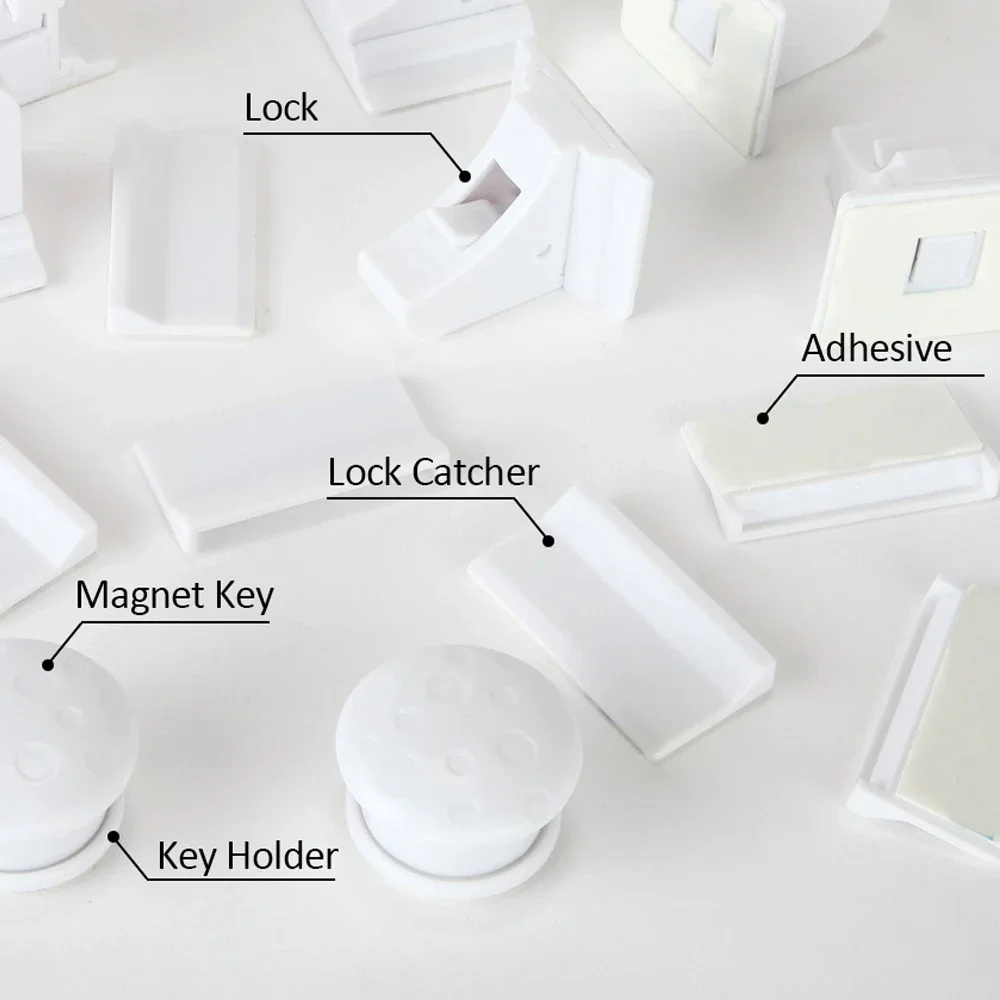 Child Lock Children Protection Baby Safety Lock Magnetic Child Lock Drawer Latch Cabinet Door Limiter Children Security Locks